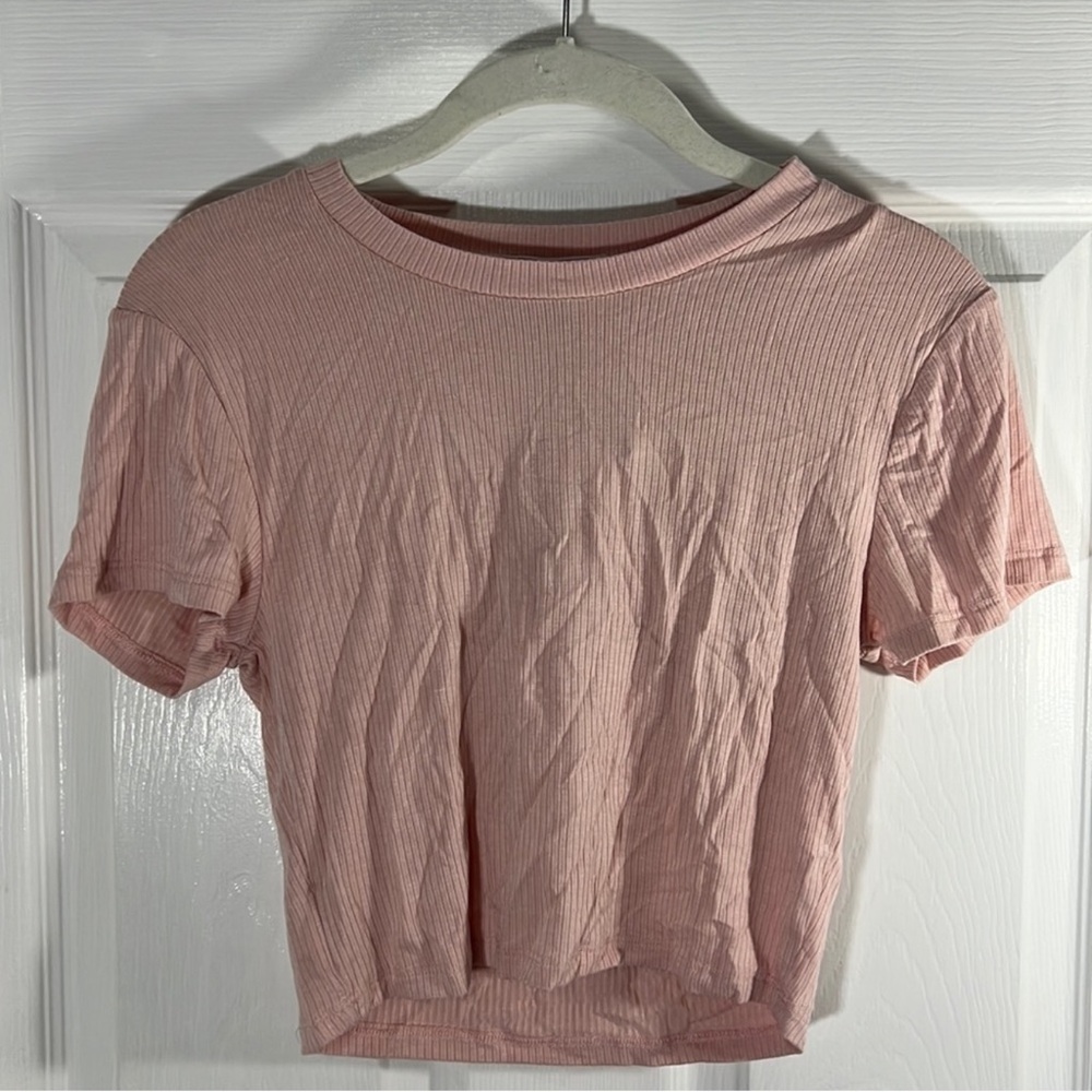 BCBGeneration Pink Tee - Picture 2 of 7